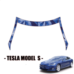 2016-2021 Tesla Model S Precut Paint Protection PPF Kit – A Pillars + Rooftop