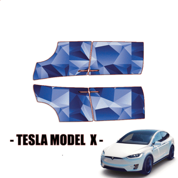2016-2021 Tesla Model X Precut Paint Protection Kit – Full 4 Doors