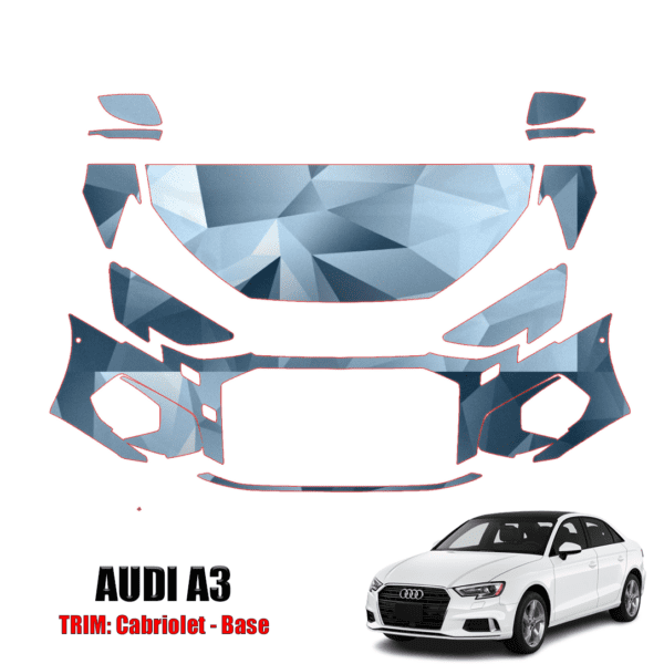2017-2019 Audi A3 Precut Paint Protection PPF Kit – Partial Front