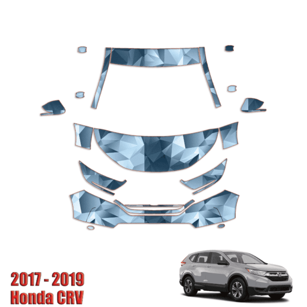 2017 – 2019 Honda CR-V Precut Paint Protection PPF Kit – Partial Front + A Pillars