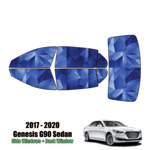 2017 – 2020 Genesis G90 – Full Sedan Precut Window Tint Kit Automotive Window Film