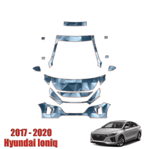 2017-2022 Hyundai Ioniq -Electric Base, Limited  Paint Protection Kit – Full Front + A Pillars + Rooftop