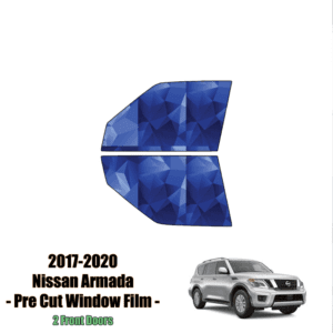 2017 – 2020 Nissan Armada – 2 Front Windows Precut Window Tint Kit Automotive Window Film