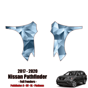 2017 – 2021 Nissan Pathfinder – Precut Paint Protection Kit (PPF) – Full Fenders