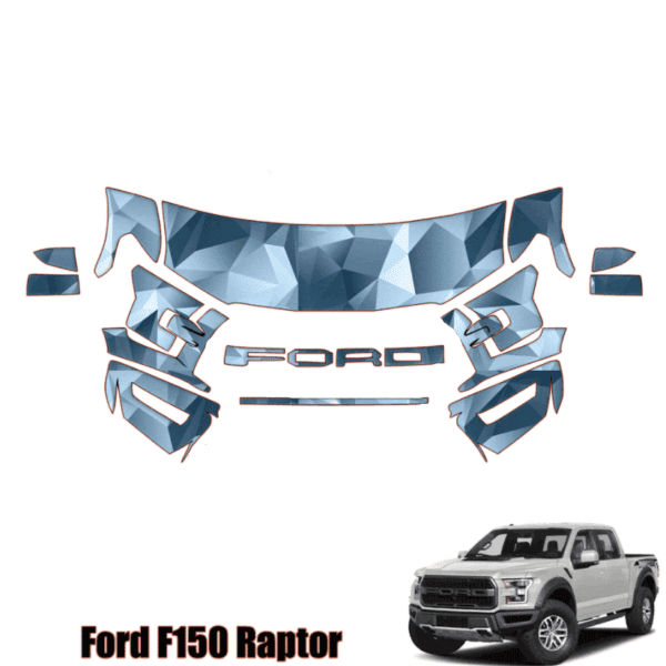 2017-2020 Ford F150 Raptor Precut Paint Protection Kit – Partial Front