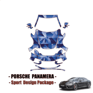 2017 – 2022 Porsche Panamera Turbo Paint Protection Kit Full Front