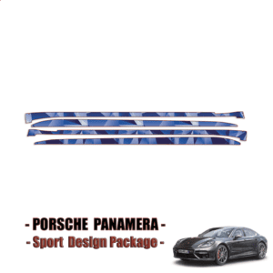 2017-2022 Porsche Panamera Sport Precut Paint Protection Film- Rocker Panels