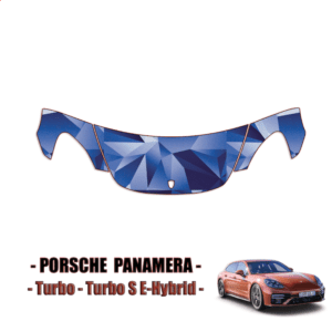 2017-2022 Porsche Panamera Turbo Precut Paint Protection Partial Hood+Fenders