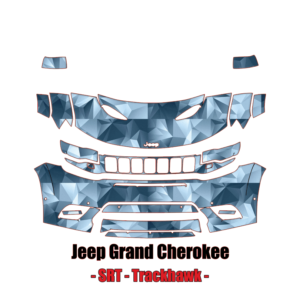 2017 – 2021 Jeep Grand Cherokee SRT / Trackhawk – Precut Paint Protection Kit (PPF) Partial Front