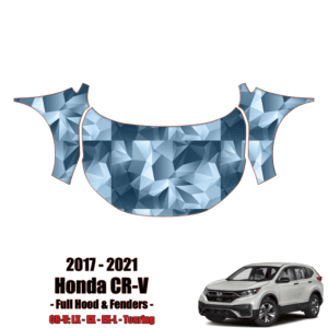 2017 – 2021 Honda CR-V – LX, EX, EX-L, Touring Precut Paint Protection Kit (PPF) – Full Hood + Fenders