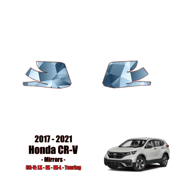 2017 – 2021 Honda CR-V – LX, EX, EX-L, Touring Precut Paint Protection Kit (PPF) Mirrors