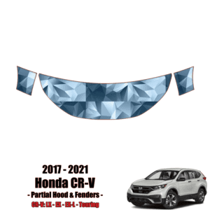 2017 – 2021 Honda CR-V -LX, EX, EX-L, Touring – Precut Paint Protection Kit (PPF) Partial Hood + Fenders