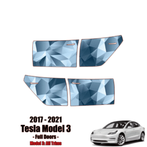 2017 – 2022 Tesla Model 3 Paint Protection Kit – Full 4 Doors