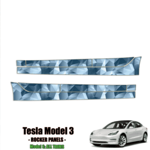 2017-2023 Tesla Model 3 Precut Paint Protection Kit – Rocker Panels