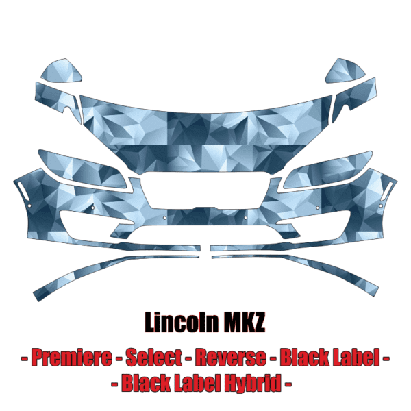 2017 – 2022 Lincoln MKZ PPF Kit Pre Cut Paint Protection Kit – Partial front