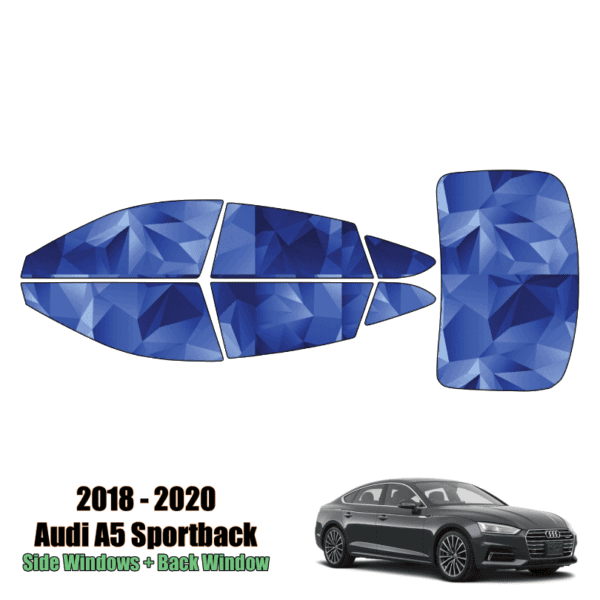 2018 – 2021 Audi A5 Sportback – Full Sedan Precut Window Tint Kit Automotive Window Film