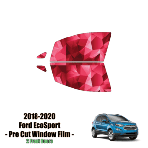 2018 – 2020 Ford EcoSport – 2 Front Windows Precut Window Tint Kit Automotive Window Film