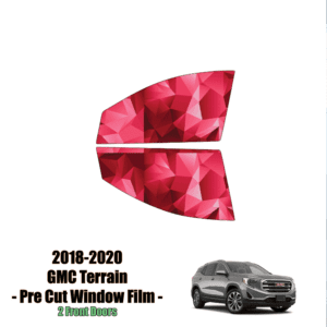 2018 – 2020 GMC Terrain – 2 Front Windows Precut Window Tint Kit Automotive Window Film