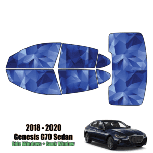 2018 – 2020 Genesis G70 – Full Sedan Precut Window Tint Kit Automotive Window Film
