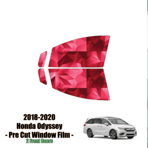 2018 – 2020 Honda Odyssey – 2 Front Windows Precut Window Tint Kit Automotive Window Film)