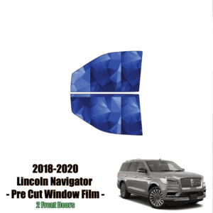 2018 – 2020 Lincoln Navigator L – 2 Front Windows Precut Window Tint Kit Automotive Window Film