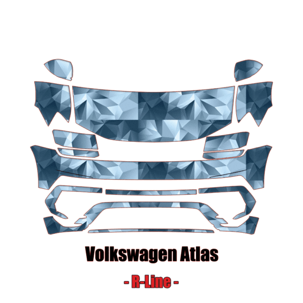 2018 – 2020 Volkswagen Atlas R-Line Pre-Cut Paint Protection Kit (PPF) – Partial Front