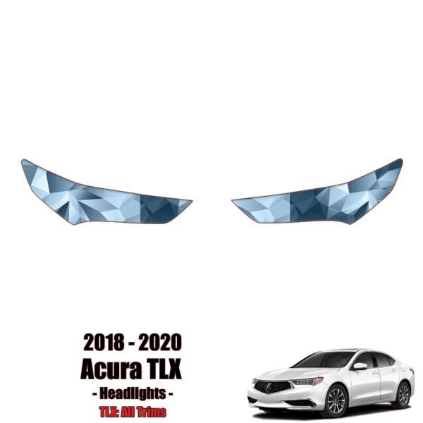 2018 – 2020 Acura TLX – Precut Paint Protection Kit (PPF) – Headlights
