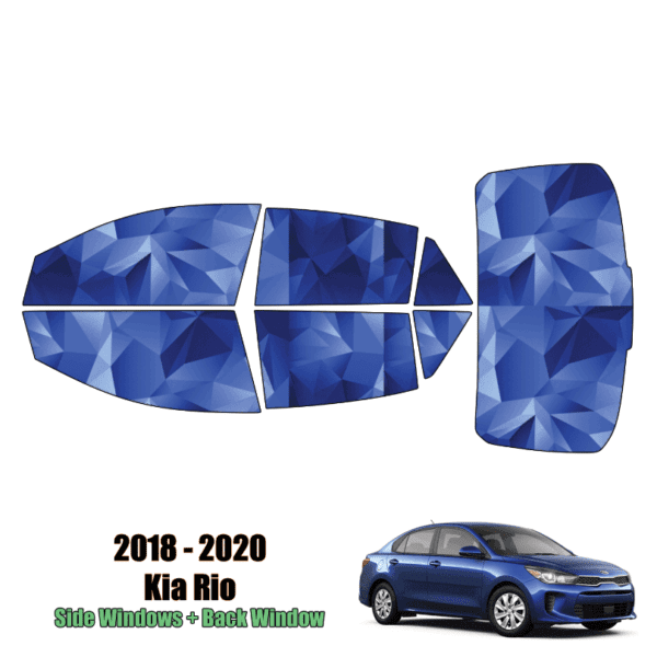 2018 – 2020 Kia Rio – Full Sedan Precut Window Tint Kit Automotive Window Film