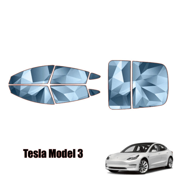 2017-2023 Tesla Model 3 Precut Window Tint Kit – Full Vehicle