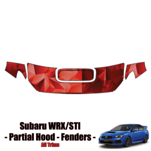 2015-2021 Subaru WRX-STI Precut Paint Protection – Partial Hood + Fenders