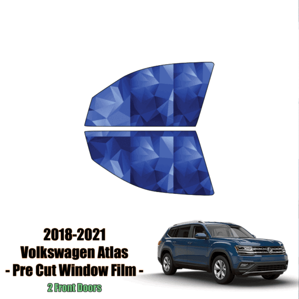 2018 – 2021 Volkswagen Atlas  – 2 Front Windows Precut Window Tint Kit Automotive Window Film