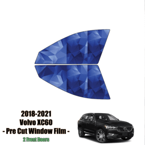 2018 – 2022 Volvo XC60 – 2 Front Windows Precut Window Tint Kit Automotive Window Film