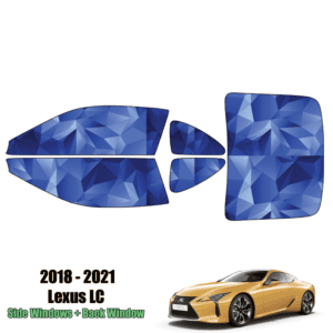 2018 – 2022 Lexus LC – Full Coupe Precut Window Tint Kit Automotive Window Film
