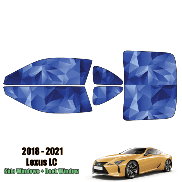 2018 – 2023 Lexus LC – Full Coupe Precut Window Tint Kit Automotive Window Film