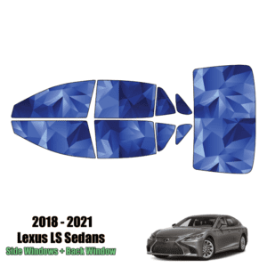 2018 – 2021 Lexus LS – Full Sedan Precut Window Tint Kit Automotive Window Film