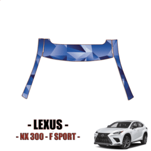 2018-2021 Lexus NX 300 F Sport  Paint Protection Kit (PPF) – A-Pillars + Roof Top