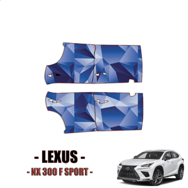 2018-2021 Lexus NX 300 F Sport PPF Precut Paint Protection Kit – Full 4 Doors