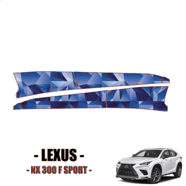 2018-2021 Lexus NX 300 F Sport, Precut Paint Protection Film – Rocker Panels