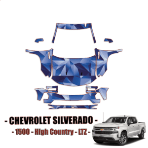 2019-2021 Chevrolet Silverado High Country, LTZ  Pre-Cut Paint Protection Kit – Full Front