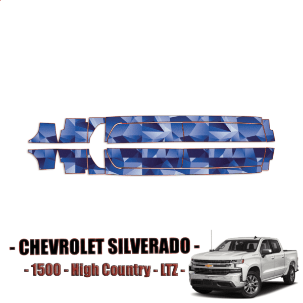 2019-2021 Chevrolet Silverado High Country, LTZ  Precut Paint Protection Kit – Rocker Panels