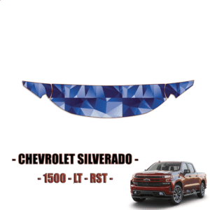 2019-2021 Chevrolet Silverado 1500, LT, RST Precut PPF kit Partial Hood+Fenders