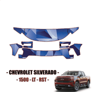 2019-2021 Chevrolet Silverado 1500, LT, RST Precut Paint Protection Kit – Partial Front