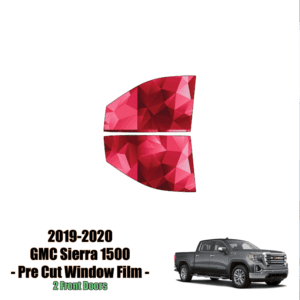 2019 – 2021 GMC Sierra 1500 – 2 Front Windows Precut Window Tint Kit Automotive Window Film