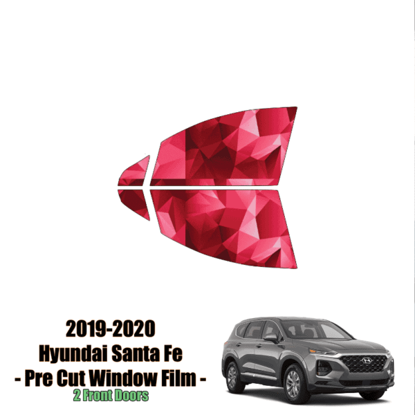 2019 – 2020 Hyundai Santa Fe – 2 Front Windows Precut Window Tint Kit Automotive Window Film