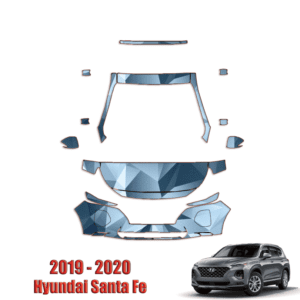 2019 – 2020 Hyundai Santa Fe – Paint Protection Kit – Partial Front
