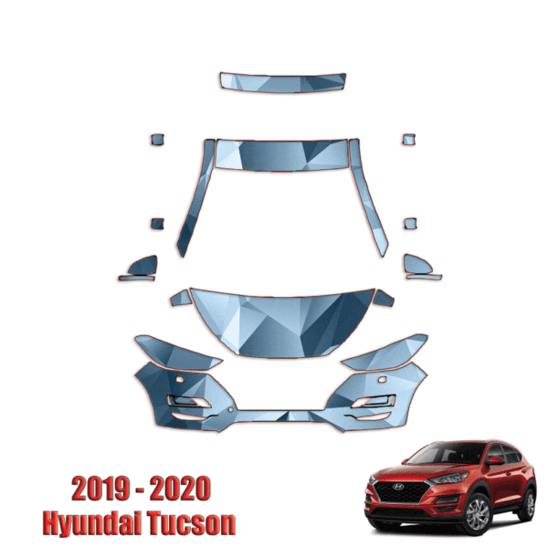 2019 – 2021 Hyundai Tucson -SE, SE Value, Sport, Sport Limited, Night Ultimate  Paint Protection Kit – Partial Front