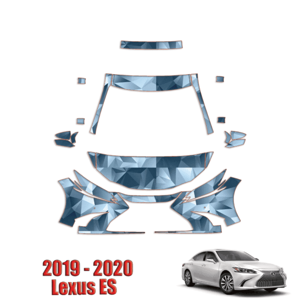 2019 – 2024 Lexus ES Precut PPF Paint Protection PPF Kit – Partial Front