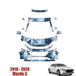 2019-2023 Mazda 3 – Paint Protection Kit – Partial Front