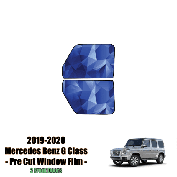 2019 – 2020 Mercedes Benz G Class – 2 Front Windows Precut Window Tint Kit Automotive Window Film