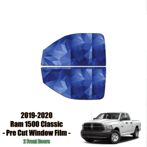 2019 – 2022 RAM 1500 Classic – 2 Front Windows Precut Window Tint Kit Automotive Window Film
